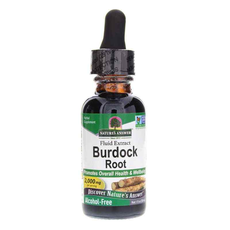Burdock Root Extract Alcohol-Free, by Natures Answer