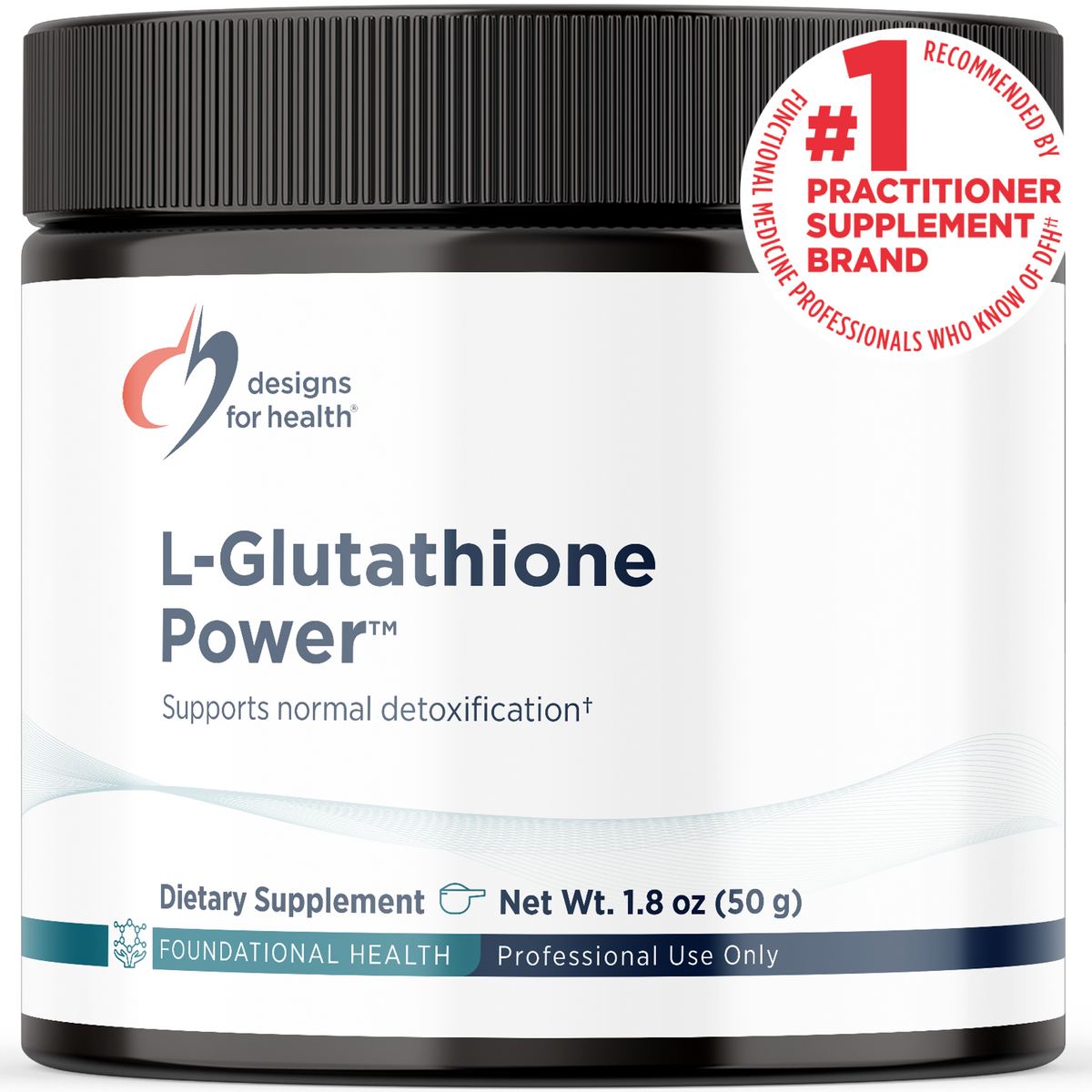 L-Glutathione Power, 1.8 Oz, by Designs For Health