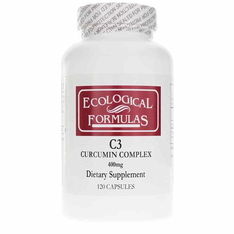 C3 Curcumin Complex 400 Mg, 120 Capsules, by Ecological Formulas