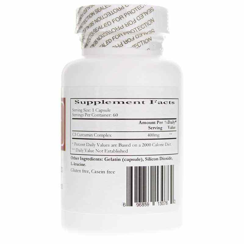 C3 Curcumin Complex 400 Mg, 60 Capsules, by Ecological Formulas, image #2