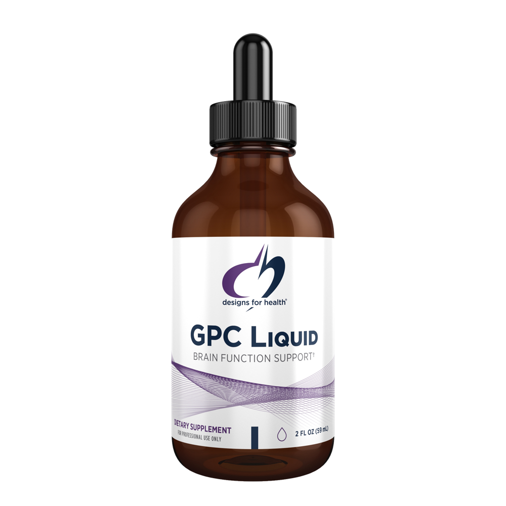 GPC Liquid Glycerophosphocholine, 2 Oz, by Designs For Health