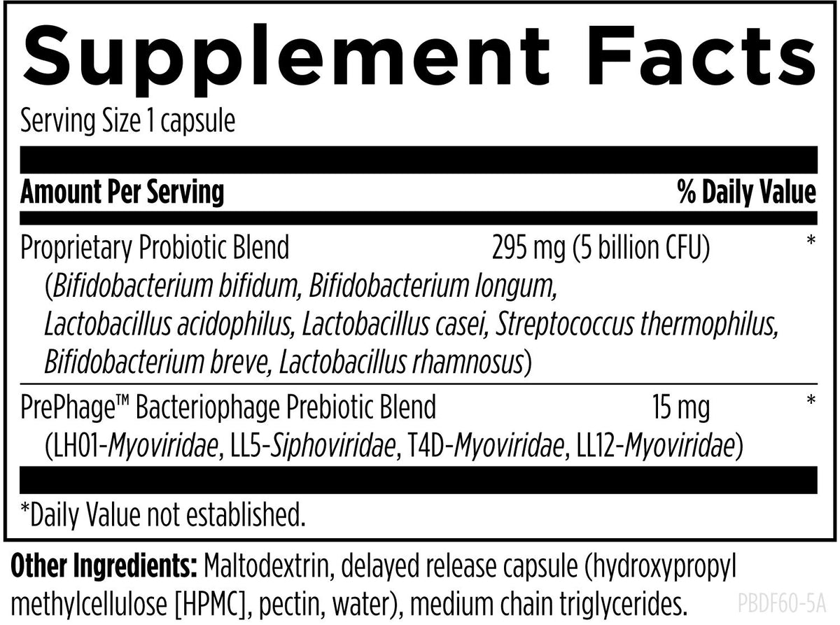 Probiophage DF, by Designs For Health