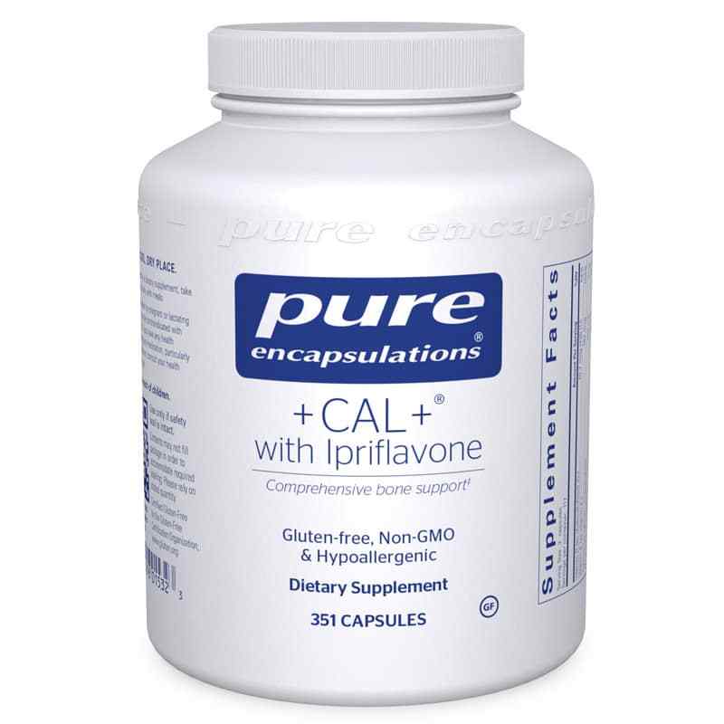 CAL + with Ipriflavone, 351 Capsules, by Pure Encapsulations