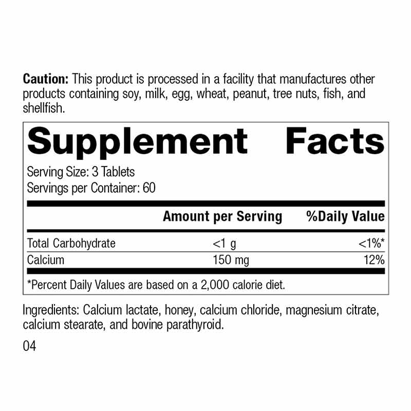Cal-Ma Plus, 180 Tablets, by Standard Process, image #2