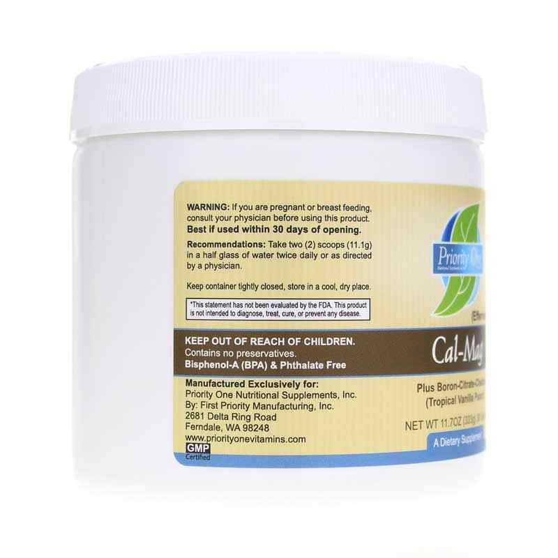 Cal-Mag Plus Boron-Citrate-Chelates Powder, by Priority One, image #3