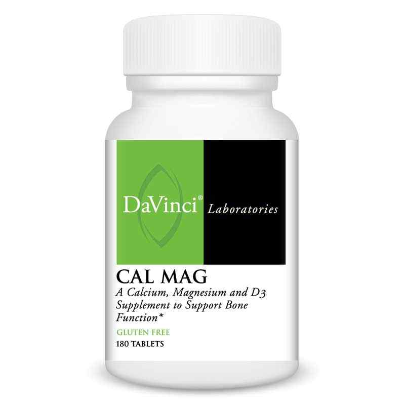 Cal Mag Calcium, 180 Tablets, by DaVinci Labs