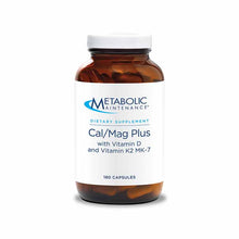 Cal/Mag Plus with Vitamin D3 and Vitamin K2 MenaQ7, by Metabolic Maintenance