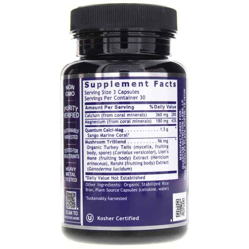 Calci-Mag Caps, by Quantum Nutrition Labs, image #2