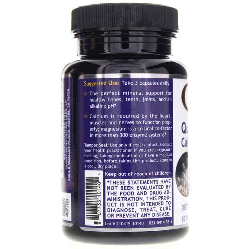 Calci-Mag Caps, by Quantum Nutrition Labs, image #3