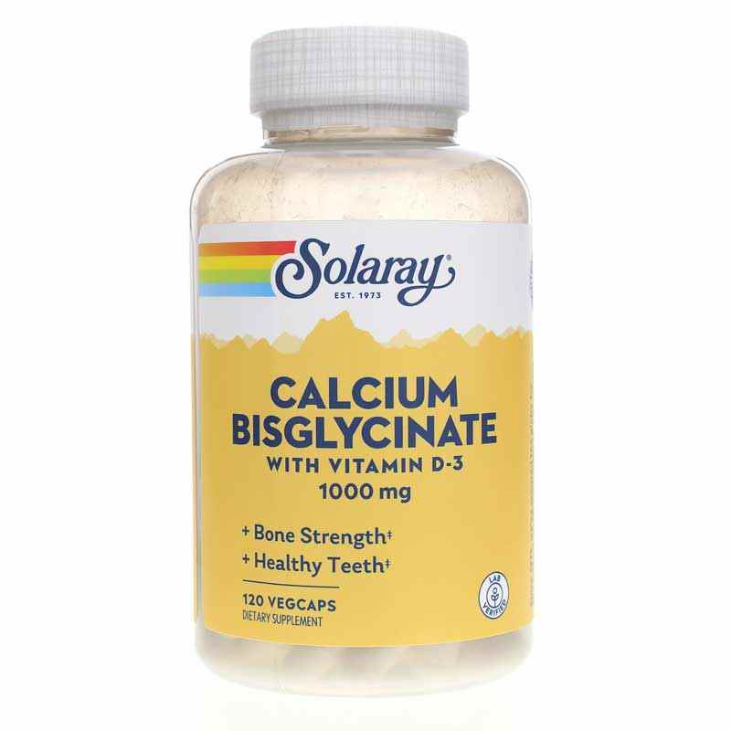Calcium Bisglycinate with Vitamin D-3, by Solaray