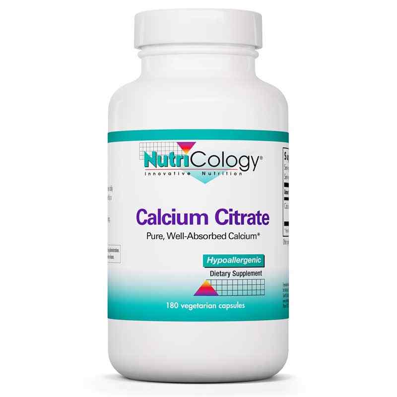 Calcium Citrate, by Nutricology