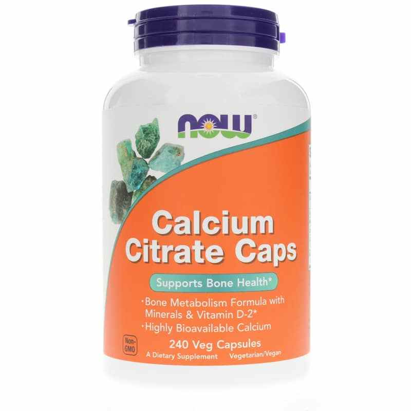 Calcium Citrate Caps, by NOW Foods
