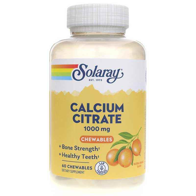 Calcium Citrate Chewable, by Solaray