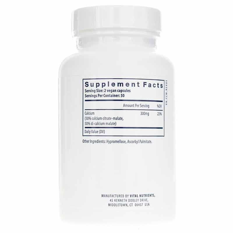 Calcium (Citrate/Malate) 150 Mg, by Vital Nutrients, image #2