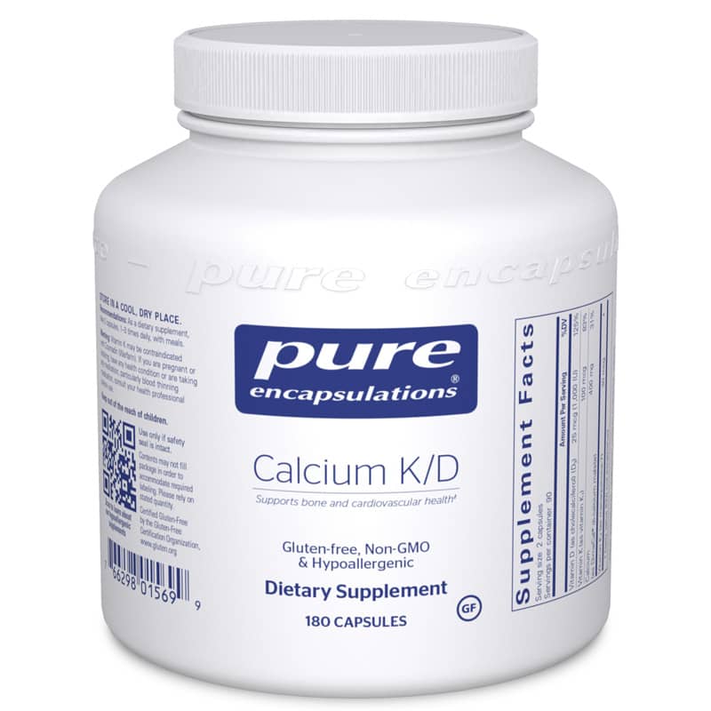 Calcium K/D, by Pure Encapsulations
