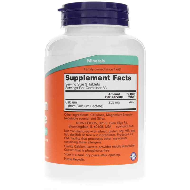 Calcium Lactate, by NOW Foods, image #2