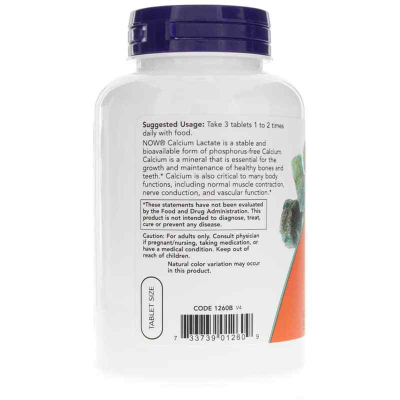 Calcium Lactate, by NOW Foods, image #3