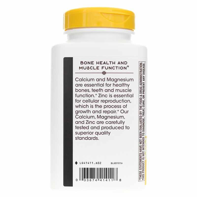 Calcium Mag & Zinc Mineral Complex, 250 Capsules, by Natures Way, image #4
