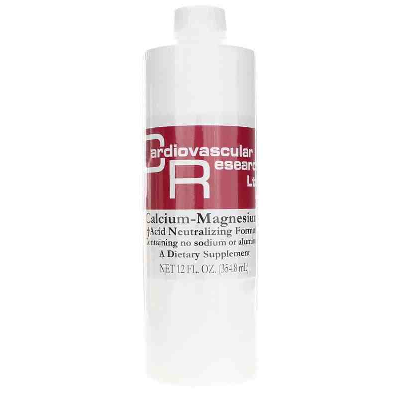 Calcium Magnesium Liquid, by Cardiovascular Research