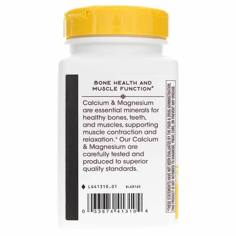 Calcium & Magnesium Mineral Complex, 100 Capsules, by Natures Way, image #4
