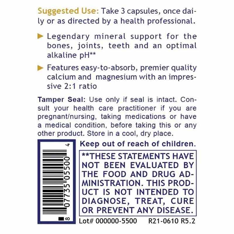 Calcium Magnesium Plus, 300 Veg Capsules, by Premier Research Labs, image #3