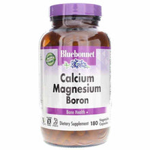 Calcium Magnesium Plus Boron, 180 Veg Capsules, by Bluebonnet
