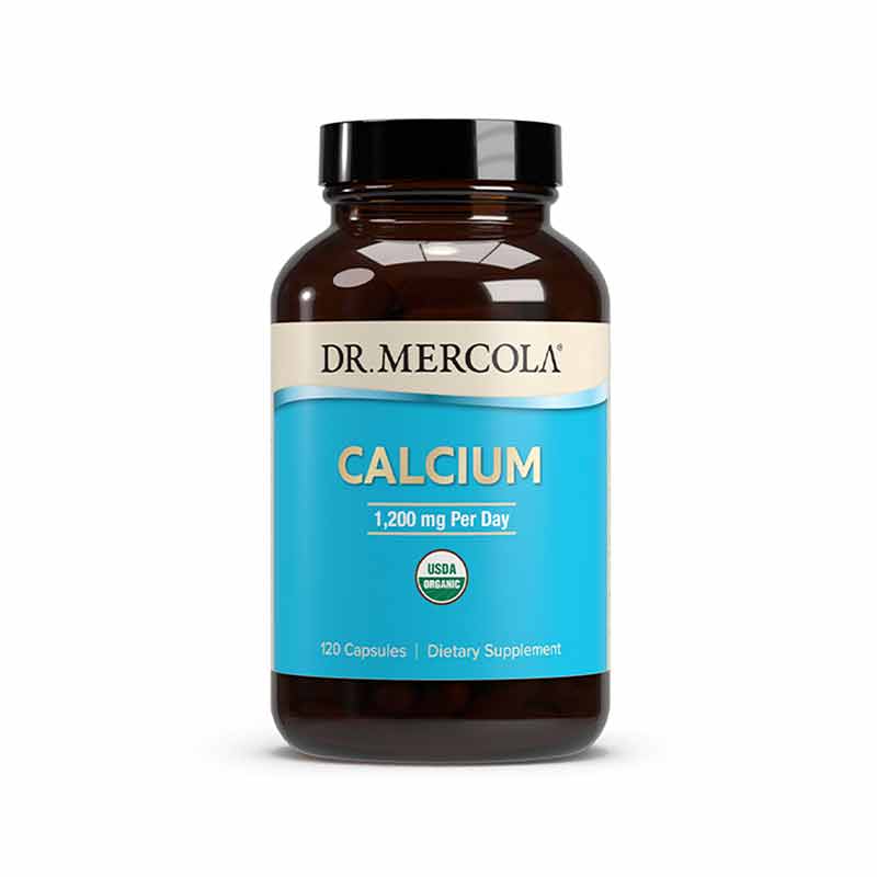 Calcium Organic, 120 Capsules, by Dr. Mercola