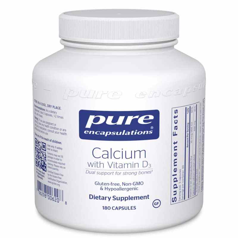 Calcium with Vitamin D3, by Pure Encapsulations