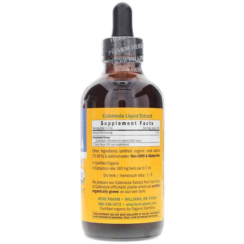 Calendula Extract, 4 Oz, by Herb Pharm, image #2