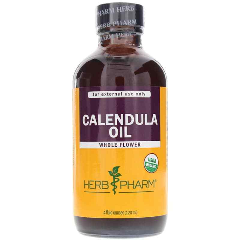 Calendula Oil Topical, 4 Oz, by Herb Pharm