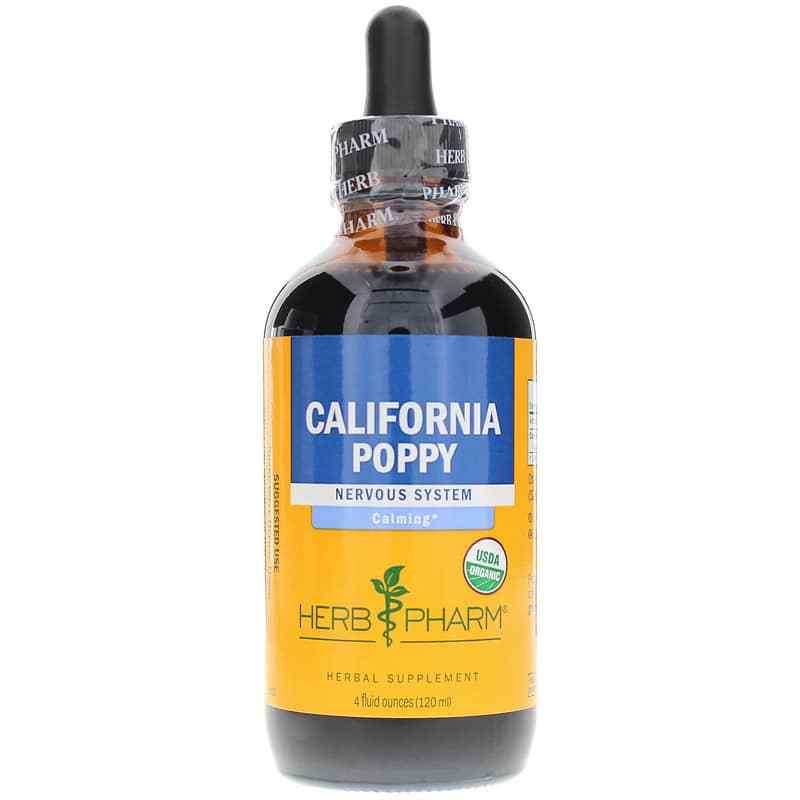 California Poppy Extract, 4 Oz, by Herb Pharm