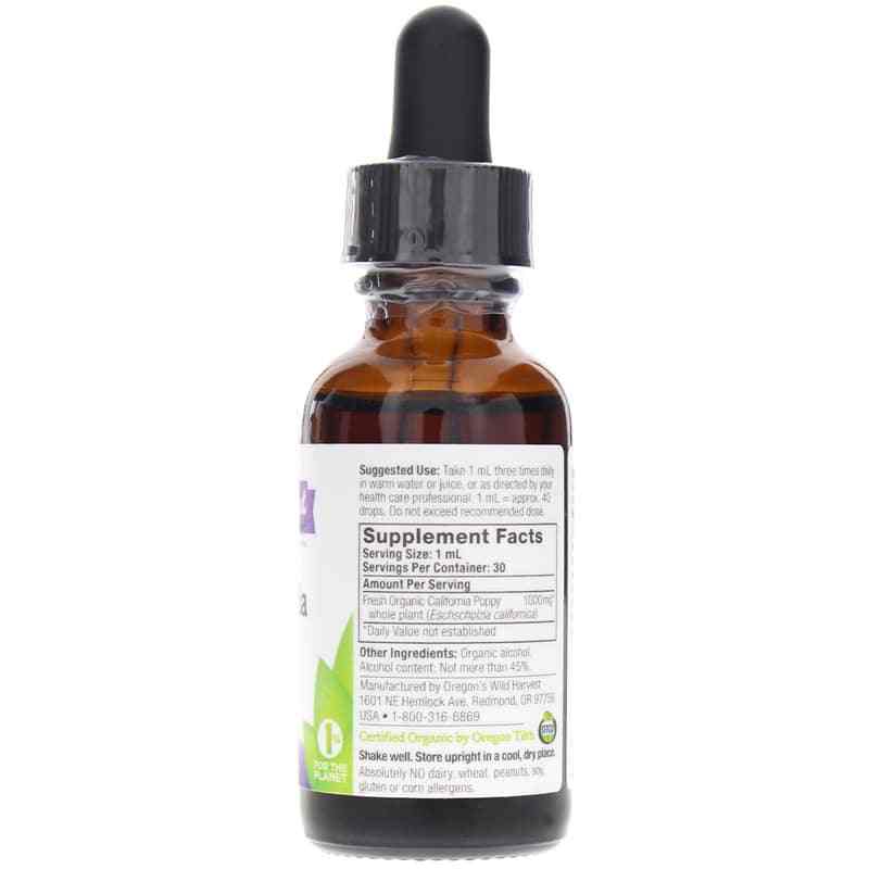 California Poppy Extract, by Oregons Wild Harvest, image #2