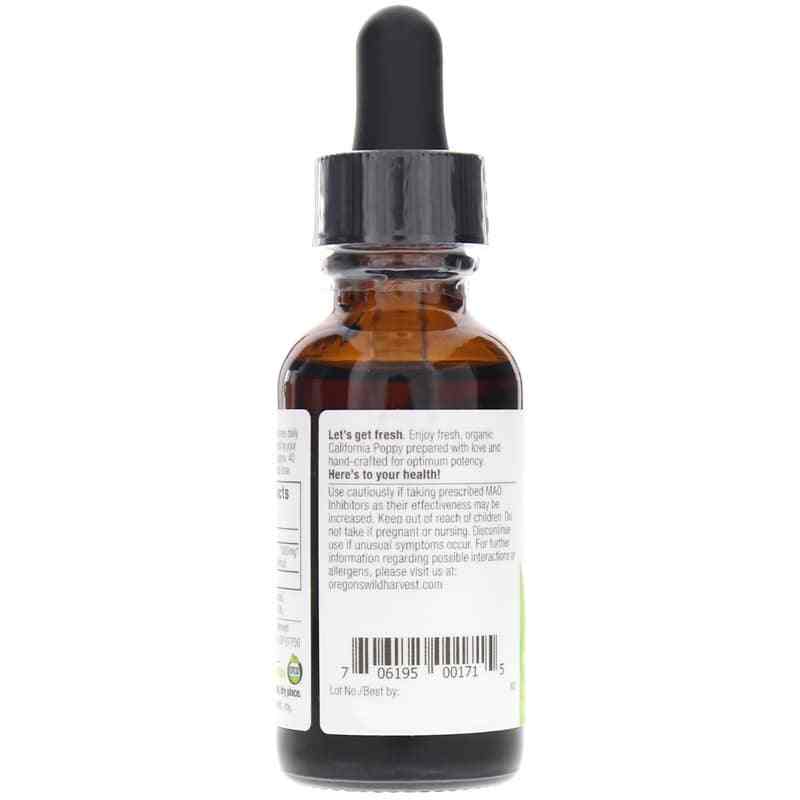 California Poppy Extract, by Oregons Wild Harvest, image #3