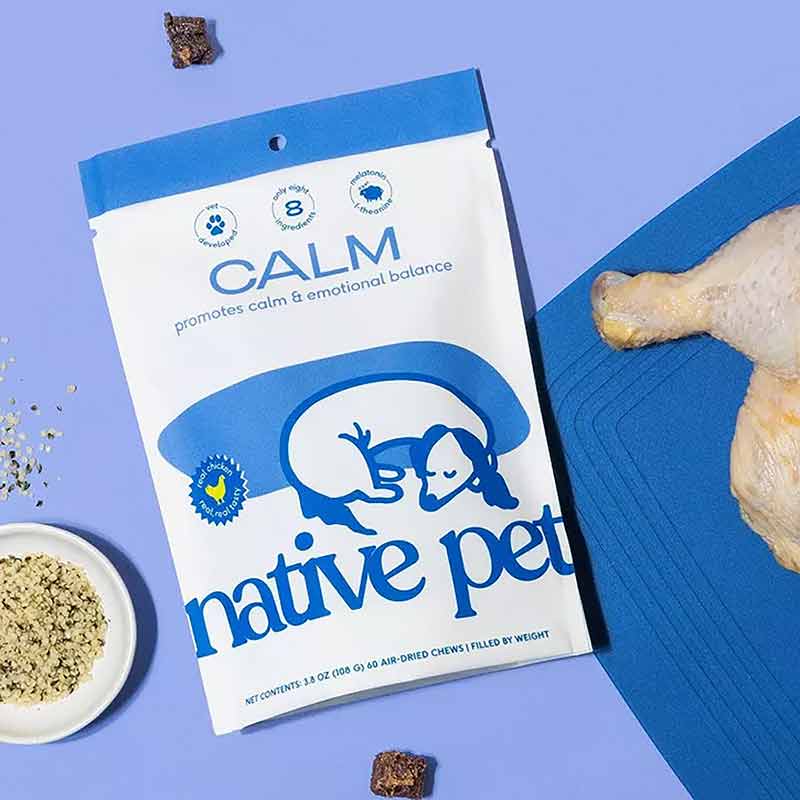 Calm Chicken Chews, 60 Chews, by Native Pet, image #4