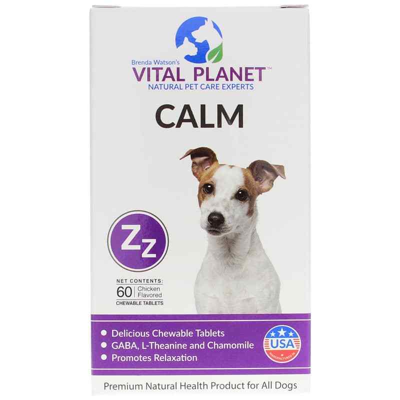 Calm for Dogs Chewable Tablets, by Vital Planet