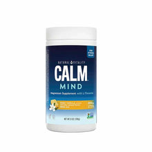 CALM Mind Magnesium + L-Theanine Powder Honey Vanilla, by Natural Vitality