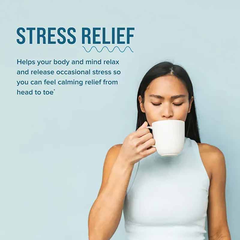 CALM Mind Magnesium + L-Theanine Powder Unflavored, 6 Oz, by Natural Vitality, image #4