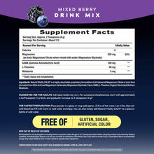 Calm Sleep Drink Mix, Berry, 6 Oz, by Natural Vitality