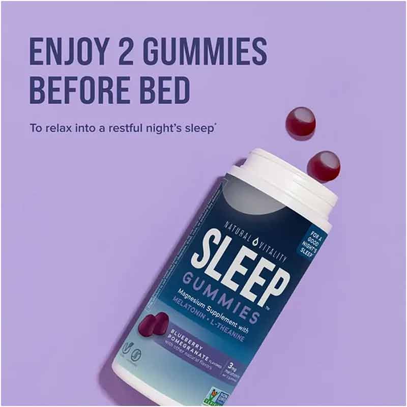 Calm Sleep Gummies, by Natural Vitality, image #5
