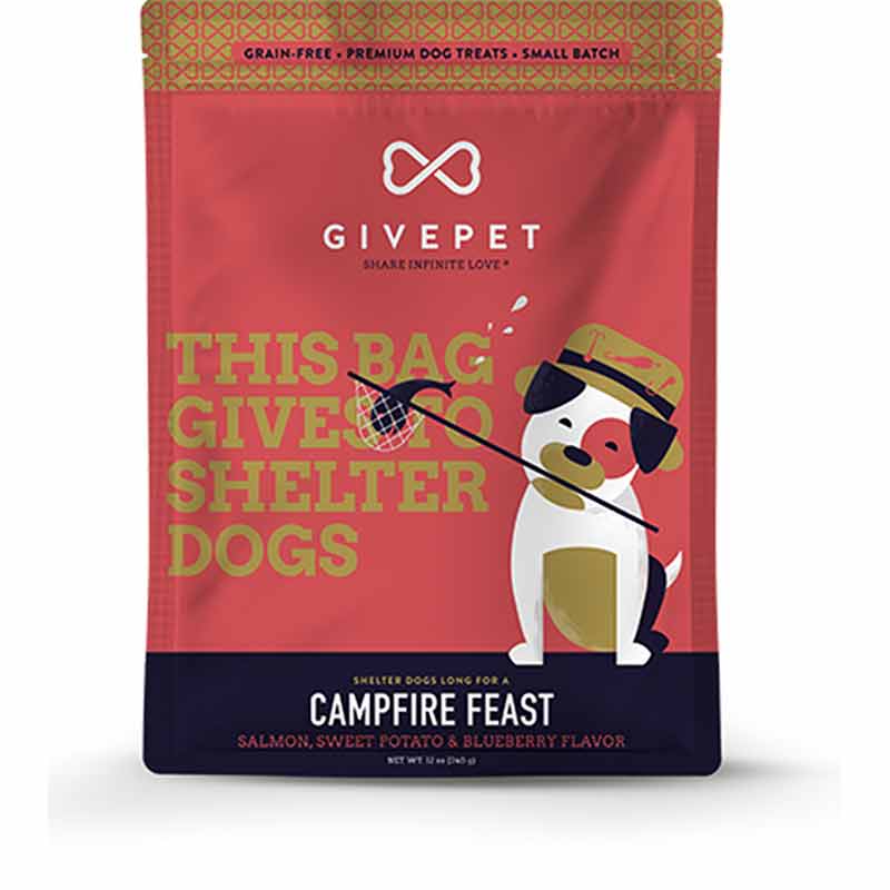 Campfire Feast Baked Dog Biscuits, by Give Pet