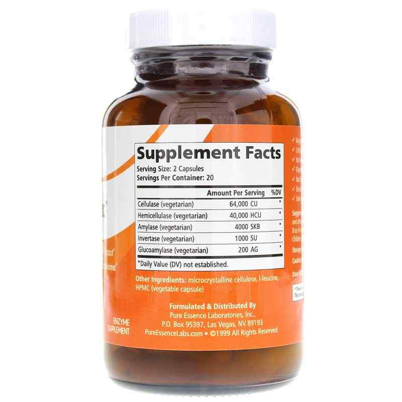 Candex, 40 Veg Capsules, by Pure Essence Labs, image #2