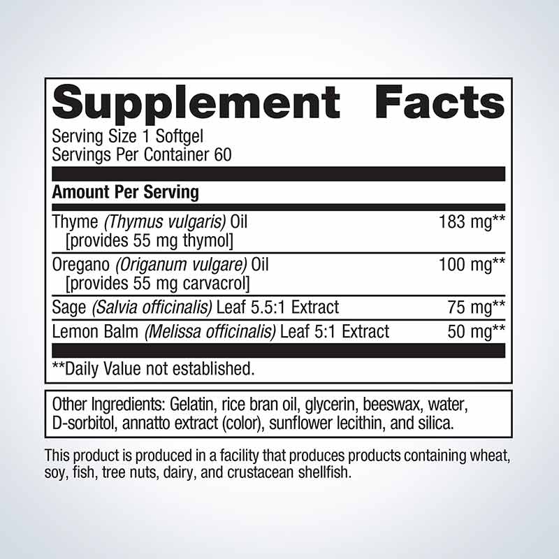 CandiBactin-AR, 60 Softgels, by Metagenics, image #2