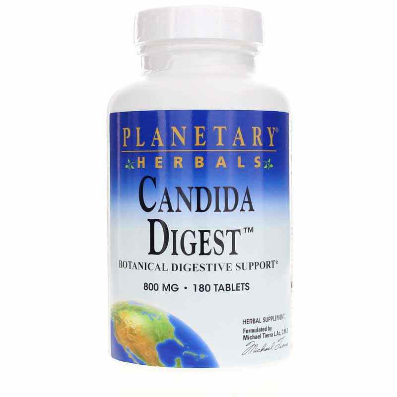 Cardida Tablets Candida Digest, Planetary Herbals – Natural Healthy Concepts