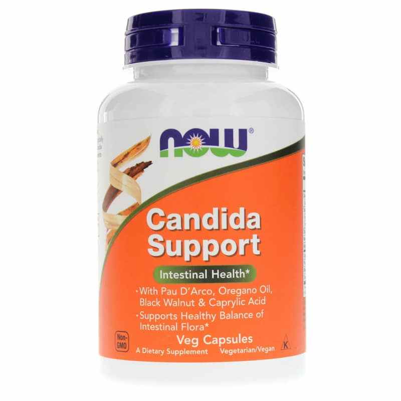 Candida Support, 180 Veg Capsules, by NOW Foods