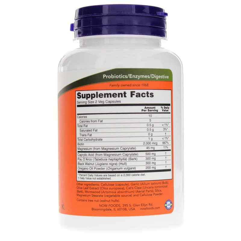 Candida Support, 180 Veg Capsules, by NOW Foods, image #2