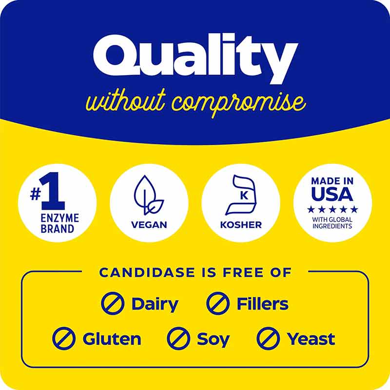 Candidase, 120 Capsules, by Enzymedica, image #8