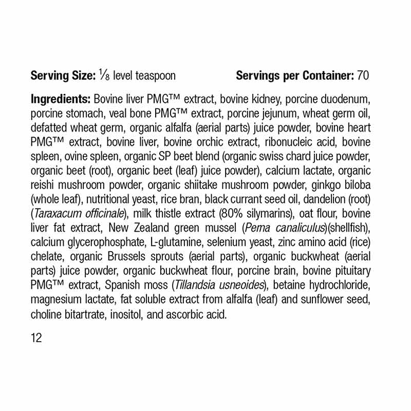 Canine Hepatic Support, 30 Grams, by Standard Process, image #2