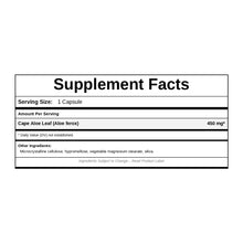 Cape Aloe, 100 Capsules, by NutriDyn