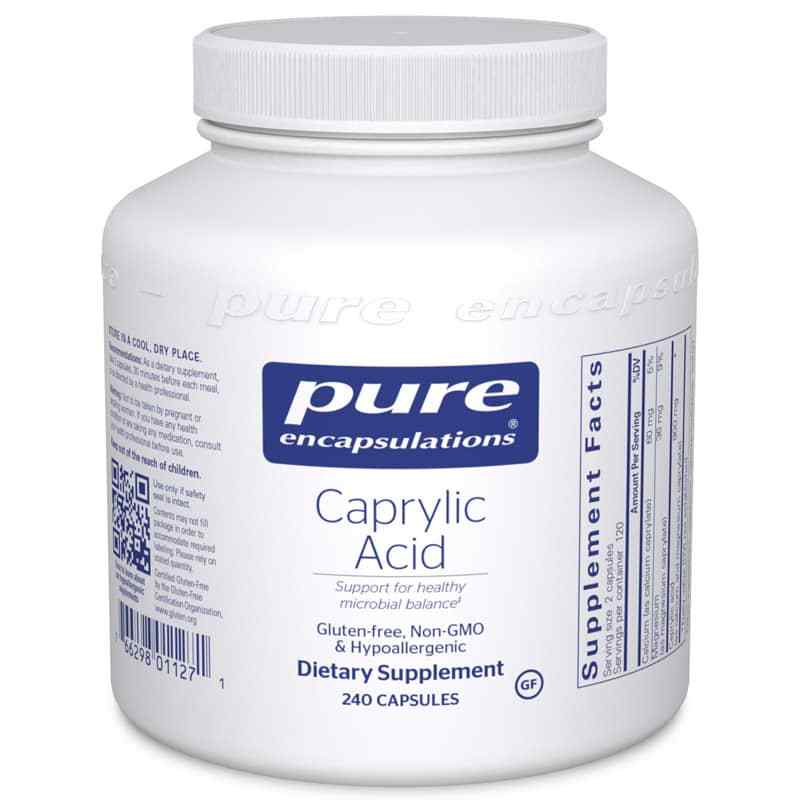 Caprylic Acid, 240 Capsules, by Pure Encapsulations