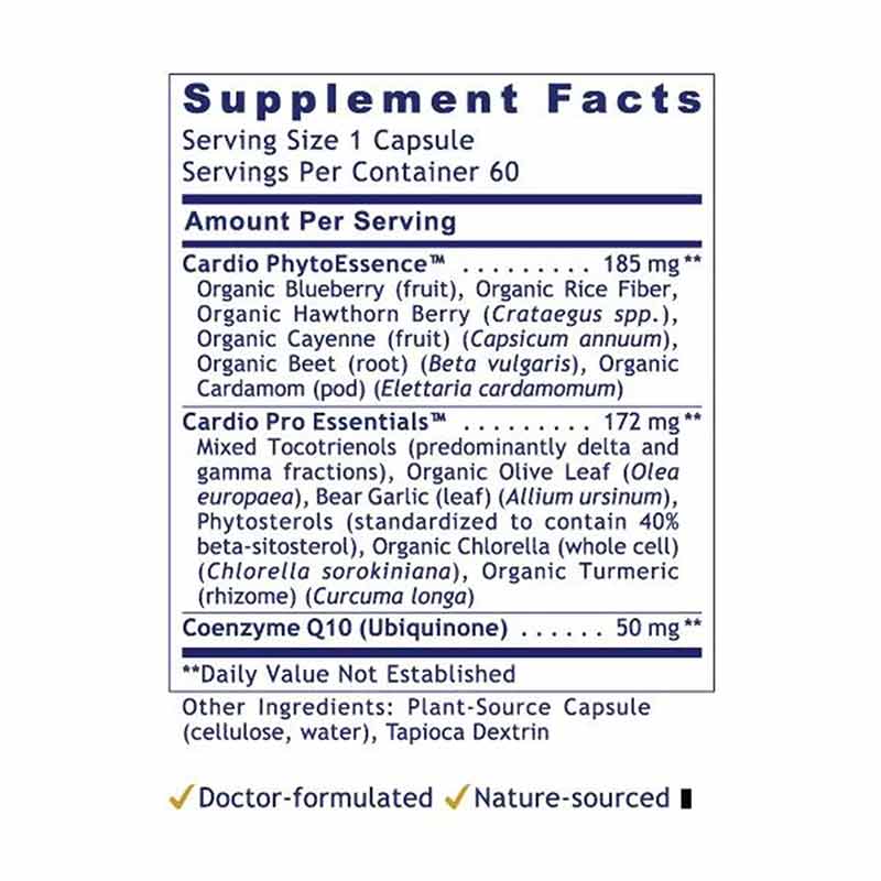 CardioVen With CoQ-10 50 Mg Cardiovascular Support, by Premier Research Labs, image #4